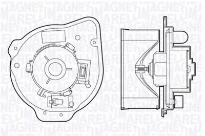 MAGNETI MARELLI 069412708010 -  Вентилятор салона